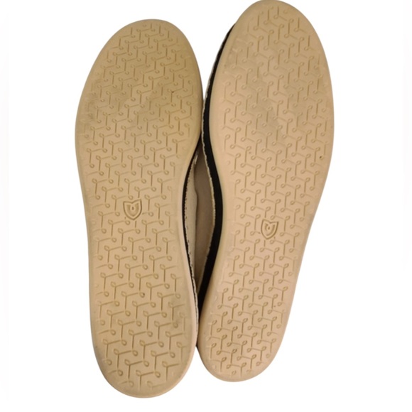 Rothy’s women’s espadrille boardwalk flats SIZE 9.5  NWOB BLACK & BEIGE. - Picture 4 of 5